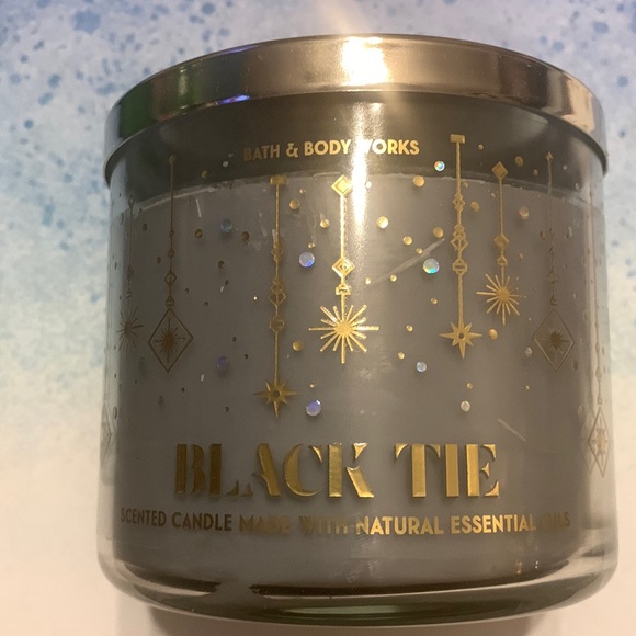 Bath & Body Works Accents Bath Body Works Black Tie Candle Poshmark